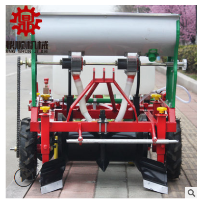 2行4行施肥噴藥起壟精播機(jī) 四輪拖拉機(jī)配套點(diǎn)播機(jī)花生覆膜播種機(jī)