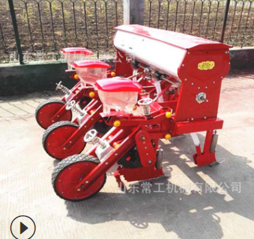 新型多功能旋耕播種施肥一體機 大型圓盤式12行小麥播種機 種植機