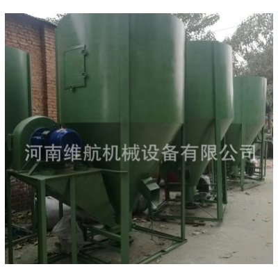現(xiàn)貨自吸式飼料粉碎攪拌機 立式粉碎攪拌一體機 全自動混合攪拌罐