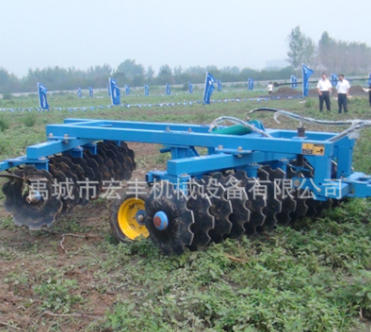 定制1BZ型32片36片48片液壓折疊款重型牽引式對置重耙 圓盤耙