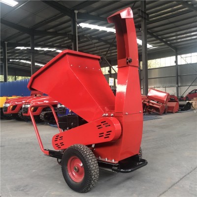 小型樹枝粉碎機移動式柴油碎枝機產(chǎn)地貨源園林碎木機