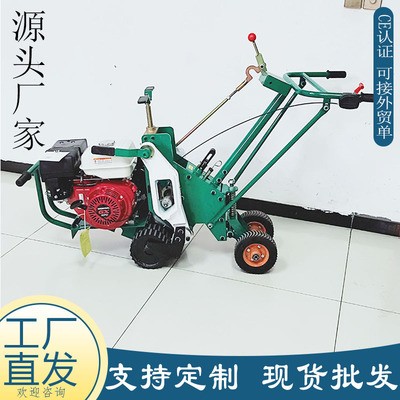 批發起草皮機 汽油動力手推自走式鏟草皮 小區學校綠化草坪移植機