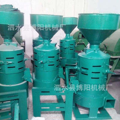 五谷雜糧脫皮機小型多功能家用碾米機多功能玉米打碴機廠家