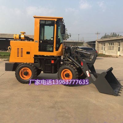 建筑適用小型翻頭裝卸機(jī)新款出售四驅(qū)四缸裝載車(chē)農(nóng)用抓木抓草機(jī)