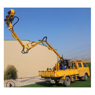 高空樹木修剪機報價 綠籬修剪機高效率修剪機 小型車載綠籬修剪機