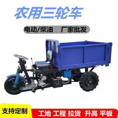 【鑫項美】 建筑工地 爬坡載重王 農用三輪車 倉儲運輸拉沙水泥車