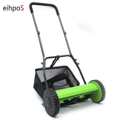 工廠貨源代發(fā)無動力手推式割草機(jī)家用園林修剪工具滾筒式草坪除草