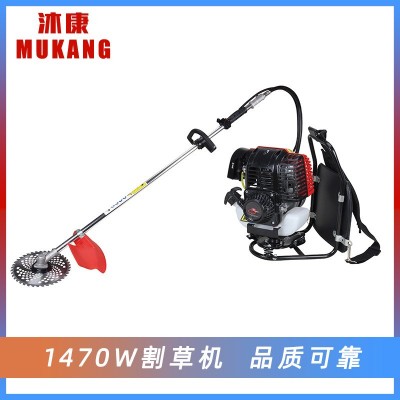 汽油割草機(jī)背負(fù)式小型家用除草機(jī)四沖程割灌機(jī)草坪機(jī)多用途打草機(jī)