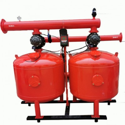 砂石過濾器手動農業過濾器節水灌溉農田井水噴灌