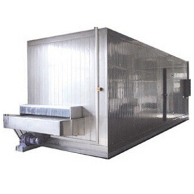 全自動(dòng)不銹鋼隧道式速凍機(jī) 山野菜加工流水線 隧道式速凍機(jī)