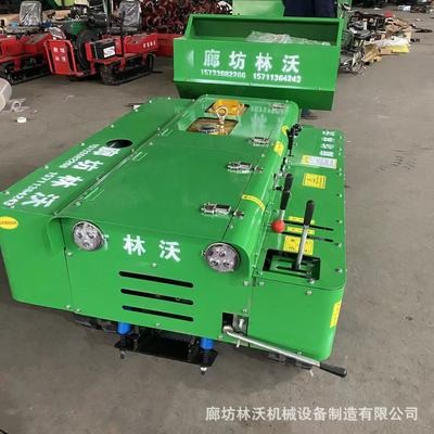 履帶式旋耕機多功能農用大棚果園田園管理開溝機乘坐式柴油微耕機