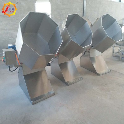 供應調味料食材攪拌機械設備 八角油炸食品調味機機 八角拌料機