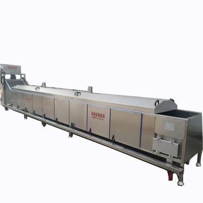 佳旭廠家供應 水果蔬菜漂燙機 土豆竹筍漂燙線 不銹鋼材制設備