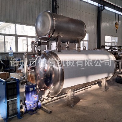 廠家供應(yīng) 不銹鋼高溫殺菌鍋肉類(lèi)豆制品全自動(dòng)殺菌鍋 電加熱殺菌鍋