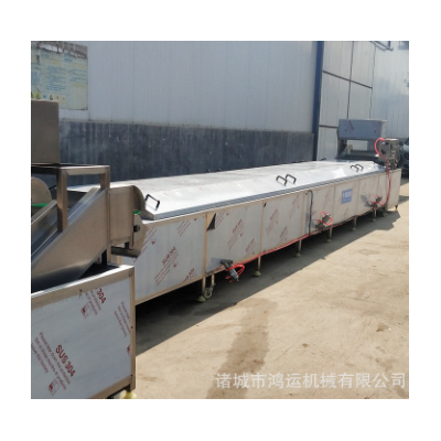 小龍蝦漂燙清洗流水線 不銹鋼魷魚八爪魚漂燙機