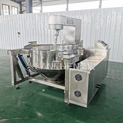 源頭廠家全自動(dòng)電磁行星炒鍋 火鍋底料炒料機(jī) 辣白菜自動(dòng)攪拌炒鍋