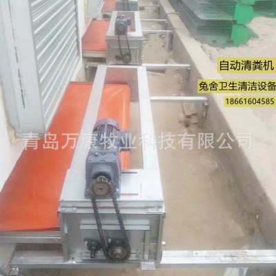 兔舍兔籠養殖籠傳送帶清糞設備
