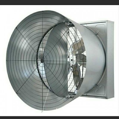 畜牧養殖喇叭口負壓風機低噪音風機 蝴蝶攏風筒畜牧風機 錐形風機