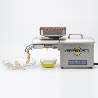不銹鋼小型榨油機(jī)批發(fā)全自動(dòng)小型商用榨油機(jī)南瓜子榨油機(jī)
