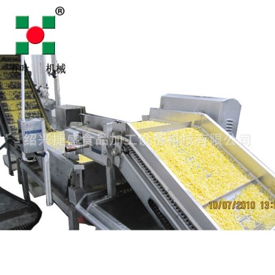 糯玉米切段蒸煮成套流水線 玉米加工設(shè)備 全自動即食玉米漂燙線wp