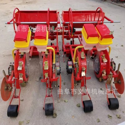 玉米大豆鋪膜播種機 先覆膜后播種膜上粘玉米播種機甜玉米播種機