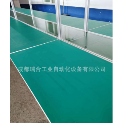 傳送皮帶流水線小型輸送機電子廠工作臺流水線防靜電組裝臺生產線