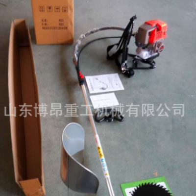 果園大棚農田用鋤草機便攜式汽油松土機二沖程汽油割草機