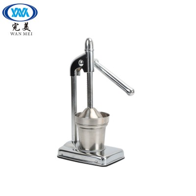 外貿不銹鋼商用家用小型鮮榨果汁機壓檸檬柑橘橙子石榴手動榨汁機