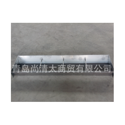 不銹鋼通長食槽豬用 豬食槽 廠家供應料槽 養殖場同款 喂食