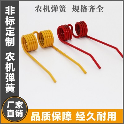 收割機 割草機 打捆機配件 農(nóng)機彈簧 彈齒 質(zhì)量保證 工廠直銷出貨