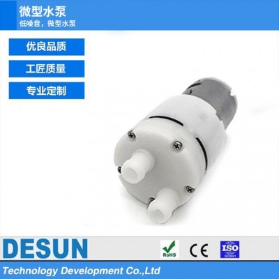 6V/24V雙孔家用電器微型水泵空調(diào)排水泵技術(shù)增壓