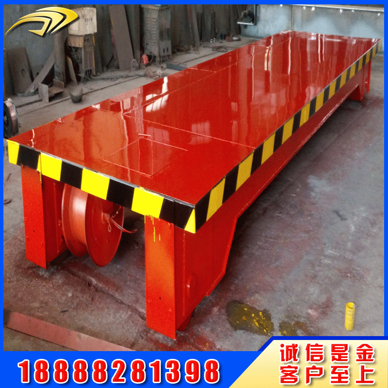 廠家生產(chǎn)礦用30噸電動(dòng)平車(chē)50噸軌道地平車(chē) 火車(chē)鐵路平板拖車(chē)