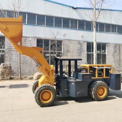 加工定制窄體1.4米礦山井下裝載機微型小鏟車20井下挖掘式裝載機