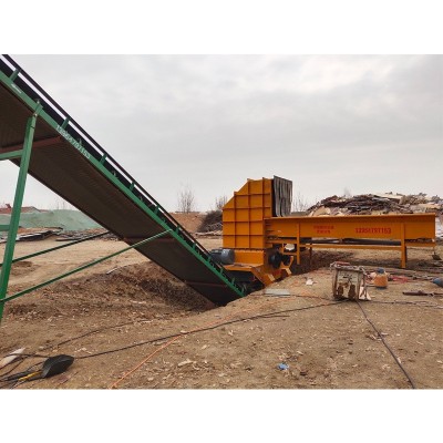 木材樹枝破碎機設備 雙輥燃料樹墩機 規格齊全拆遷料破碎機