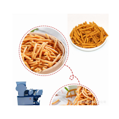 4.休閑咪咪蝦條生產(chǎn)線 出口國外中小型咪咪條加工設(shè)備