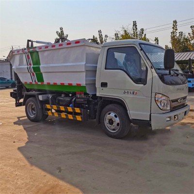 成德 地下室垃圾運輸 電動垃圾清運車 液壓尾板垃圾車
