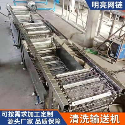 商用大型全自動果蔬清洗流水線 去農殘蔬菜氣泡消毒機 果蔬清洗機