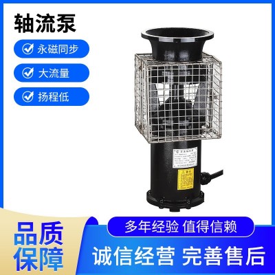 大流量便攜式潛水泵防汛泵永磁高速軸流泵抗澇搶險移動排灌變頻泵