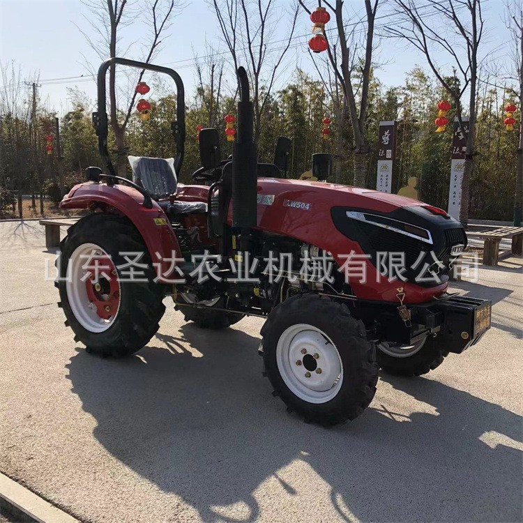 渦輪增壓水旱兩用打漿滅茬旋耕除草機 力王504農用四驅多缸拖拉機