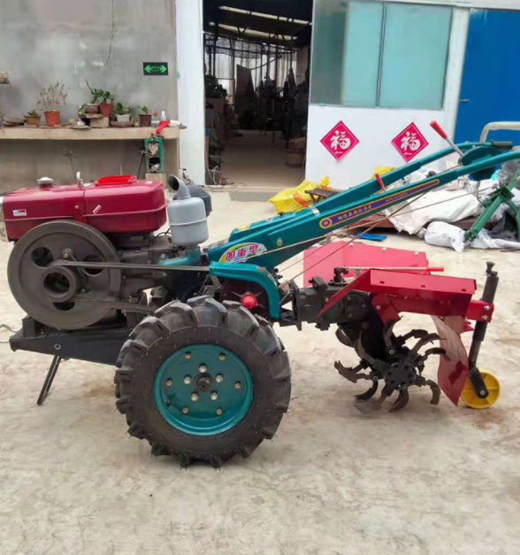 家用小型手扶拖拉機(jī) 大棚果園柴油微耕機(jī) 自走式開溝犁地機(jī)