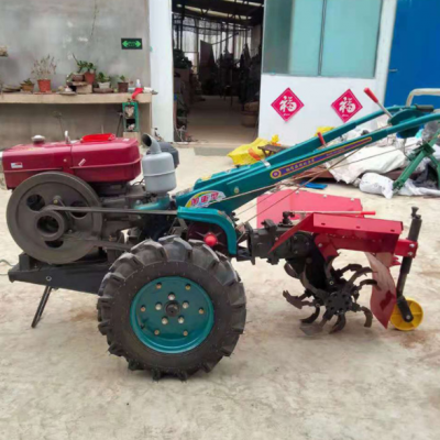 家用小型手扶拖拉機 大棚果園柴油微耕機 自走式開溝犁地機