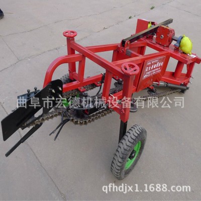 拖拉機(jī)帶花生收獲機(jī) 刨長(zhǎng)果的機(jī)器 手扶車帶起果子機(jī)