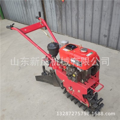 水冷8馬力鏈軌微耕機(jī) 獨(dú)輪小紅牛犁地機(jī) 手扶式趟地開(kāi)溝機(jī)