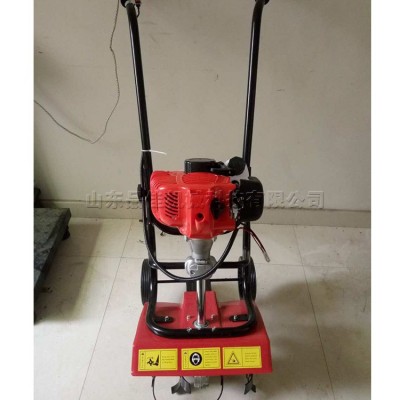 丘陵小地塊山地耕道小型松土機 土壤微耕機 汽油二沖程手推翻土機