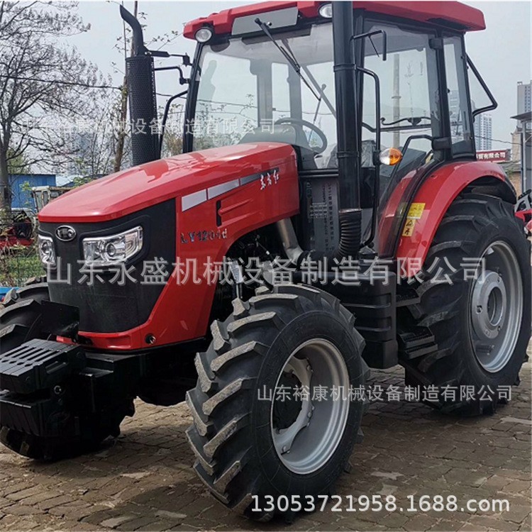 全新東方紅LX1504四驅深松農用拖拉機 高配空調室大型耕田拖拉機