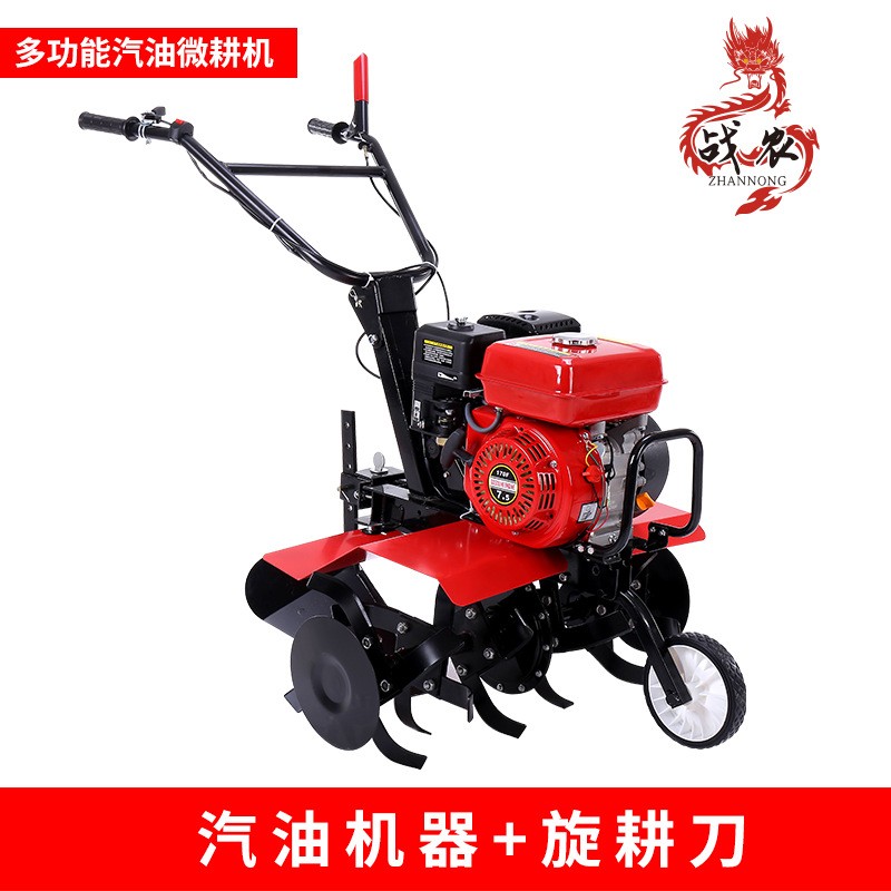 家用田園農用多功能汽油松土翻土機多功能土壤旋耕機微耕機定制