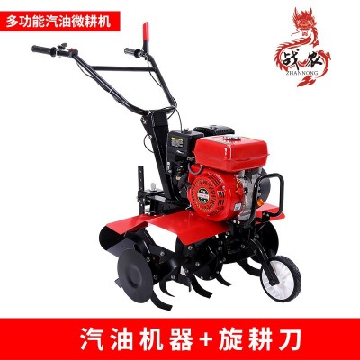 家用田園農用多功能汽油松土翻土機多功能土壤旋耕機微耕機定制