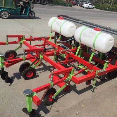 農用四輪拖拉機帶花生種植機花生播種機雙行四行六行花生精播機