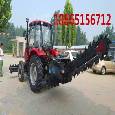 寬40深2米開溝機 鏈式開溝機廠家 雙鏈條開溝機