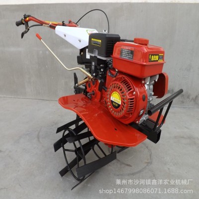 微耕機汽油微耕機小型松土機旋耕起壟除草開溝柴油耕地機廠家直銷